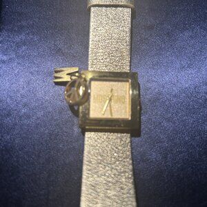 Moschino Watch - Vintage - Gold Leather Strap